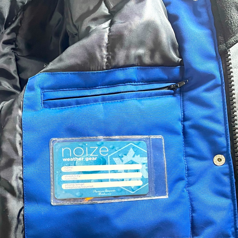 NOIZE Winter Parka in a Beautiful Bright Blue - Picture 6 of 8